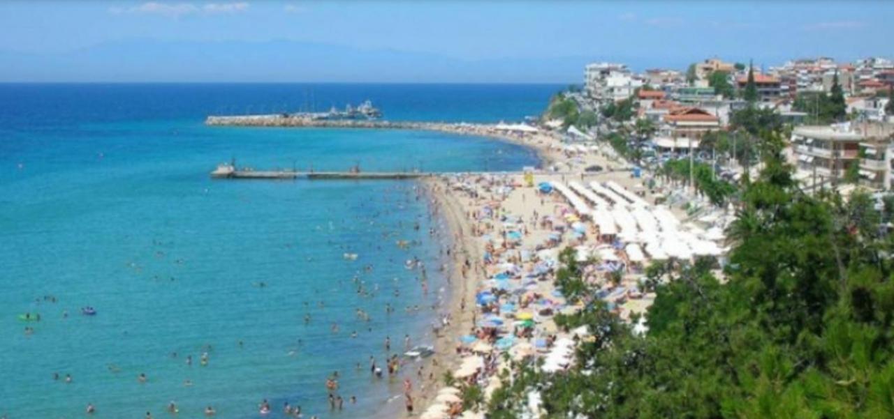 Cozy & Cool Apartment N1 30M From Sea Nea Kallikrateia Екстер'єр фото